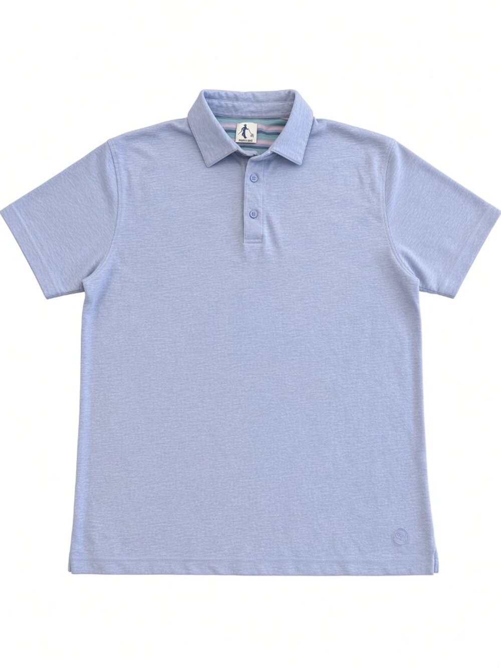 Sharp Lad Men’s L Periwinkle Blue Short Sleeve Polo